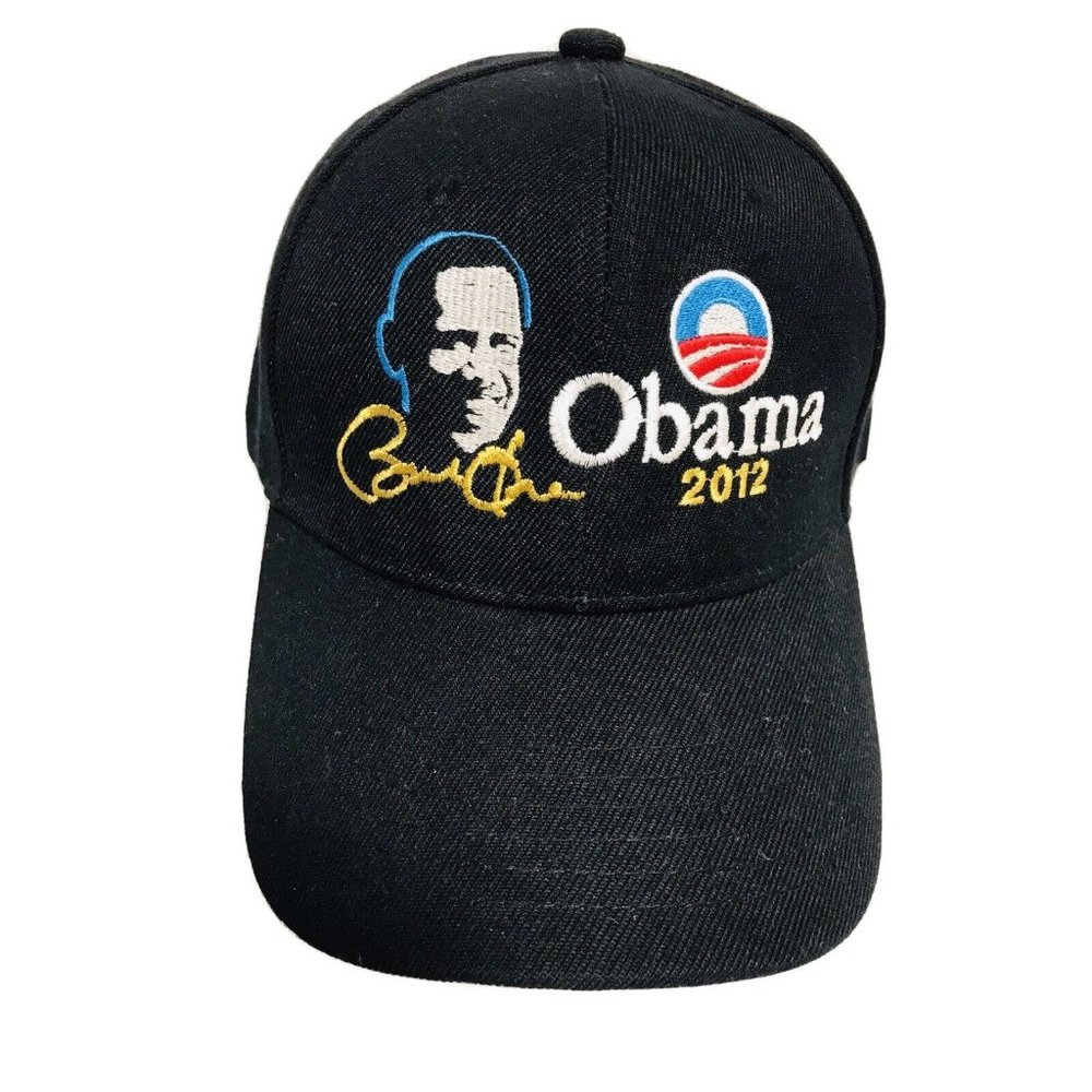 President Barack Obama 2012 Black Embroidered Hat Nice!